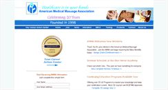 Desktop Screenshot of americanmedicalmassage.com